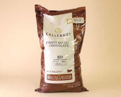 Callebaut Milk 823 33.6% 10KG