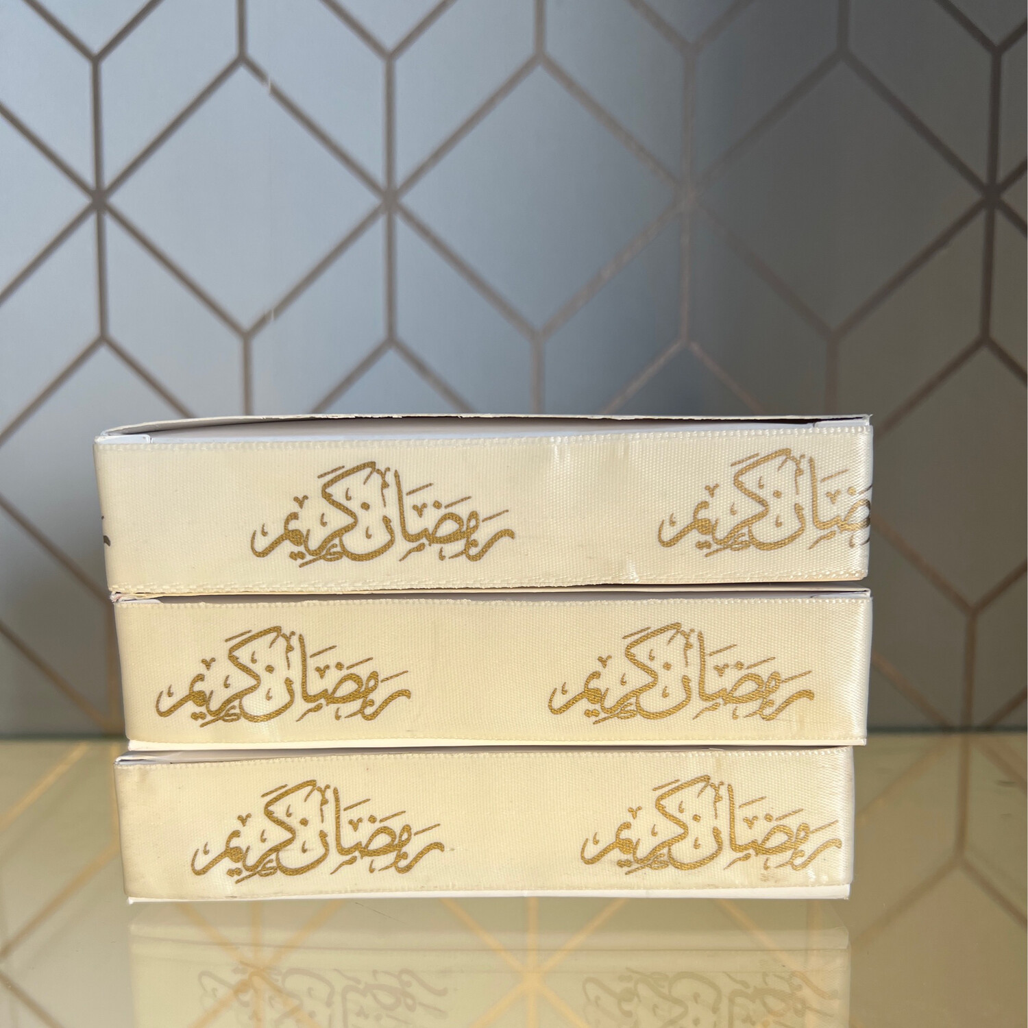 Ramadan Ribbon White