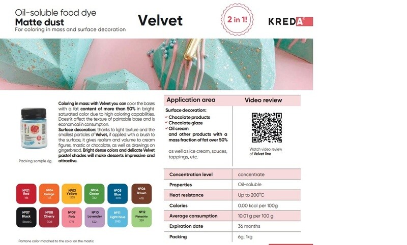Velvet Dust Powder 100g