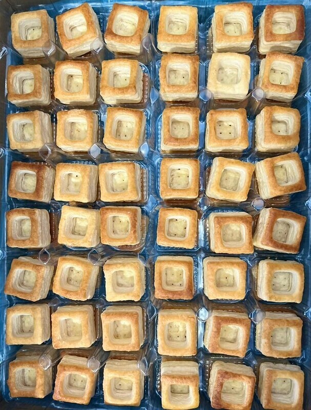 Puff Pastry Ready-to-fill Square (48pcs)