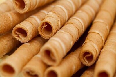WAFER CIGAR ROLLS PLAIN 8CM 1KG