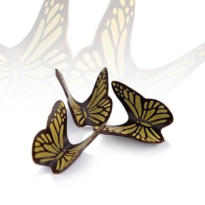 Dobla Chocolate Decor Butterfly Gold
