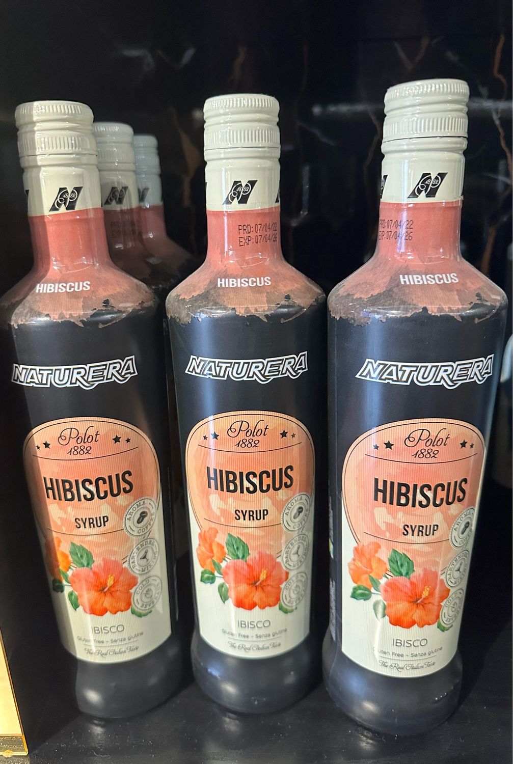 Naturera Polot 1882 Syrup Hibiscus