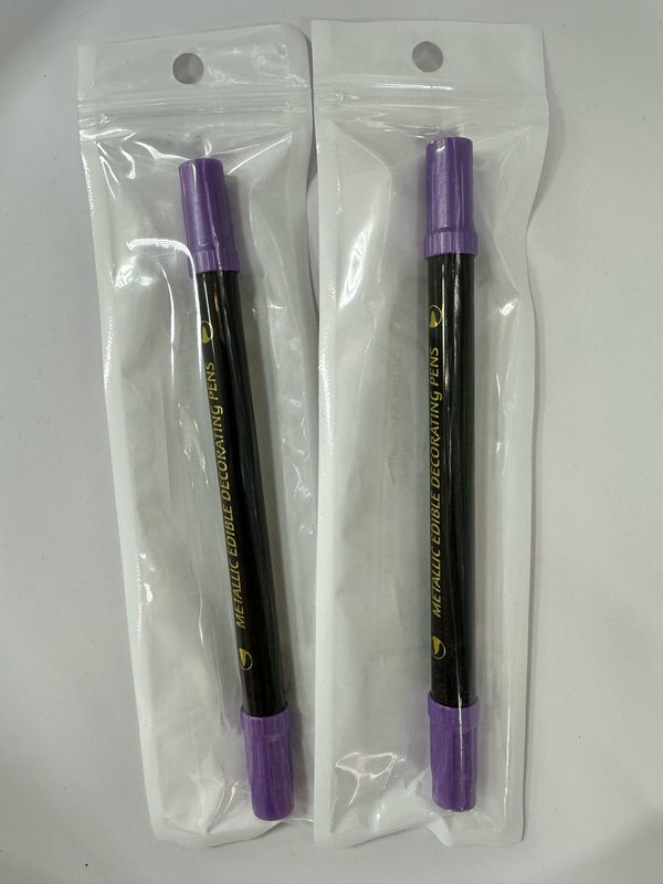 Edible Pen Metallic Violet