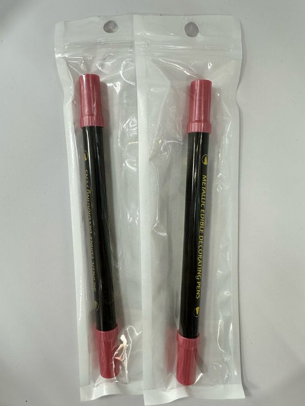 Edible Pen Metallic Pink