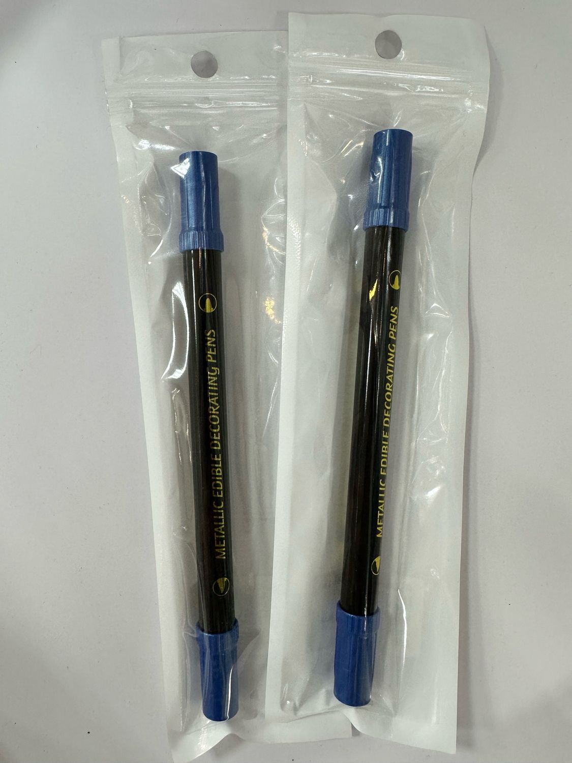 Edible Pen Metallic Blue