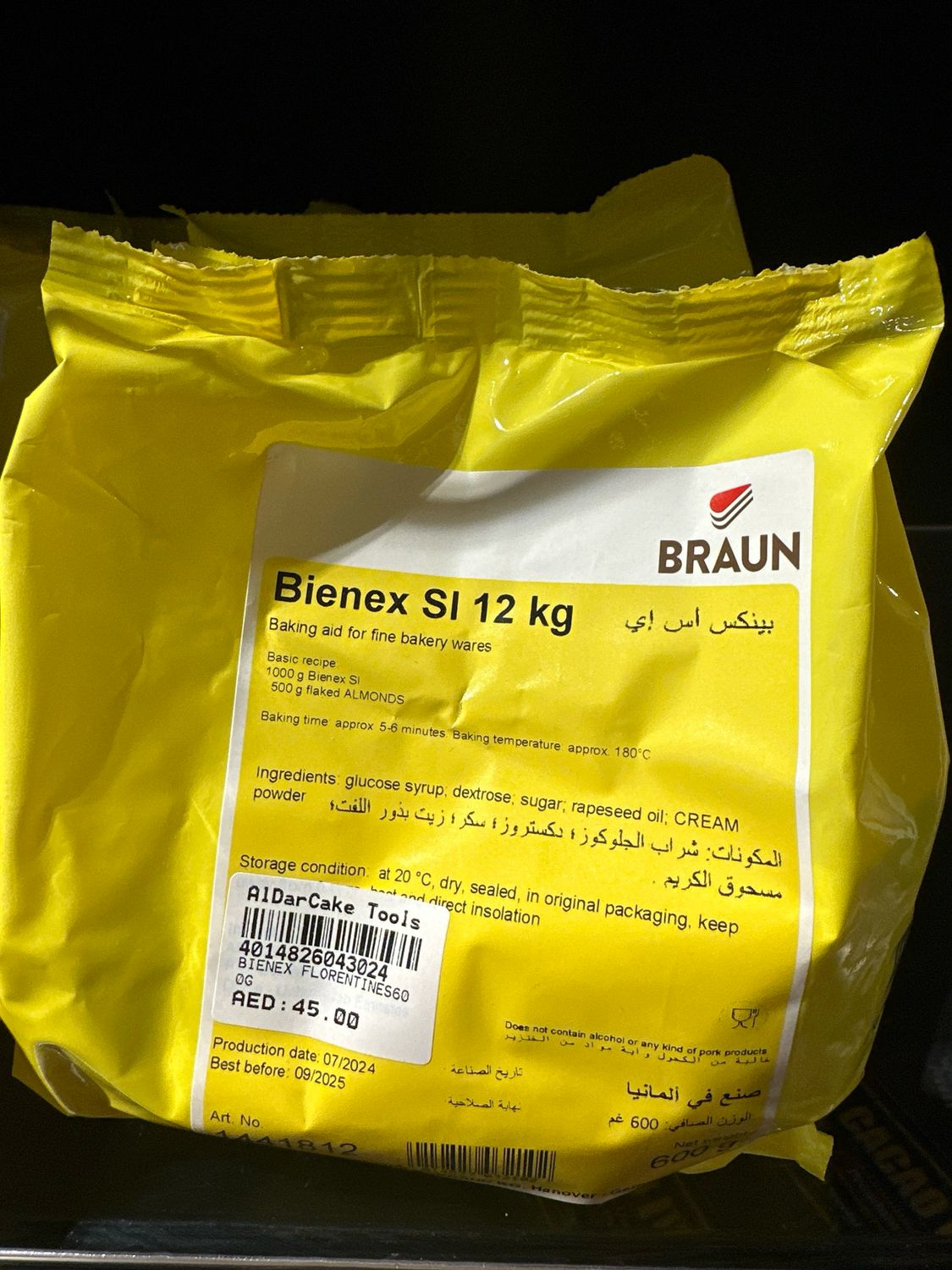 Braun Bienex Florentine Mix 600G