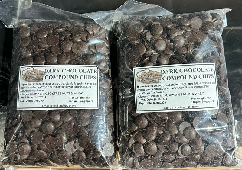 Dark Chocolate Compound Chips 1kg