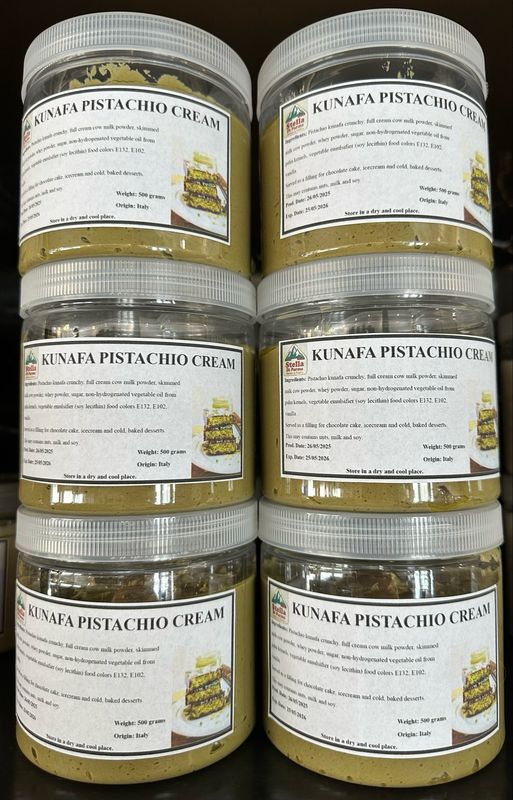 Pistachio Kunafa Cream 500grams