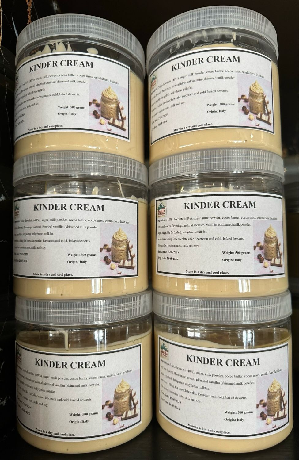 Kinder Cream 500grams