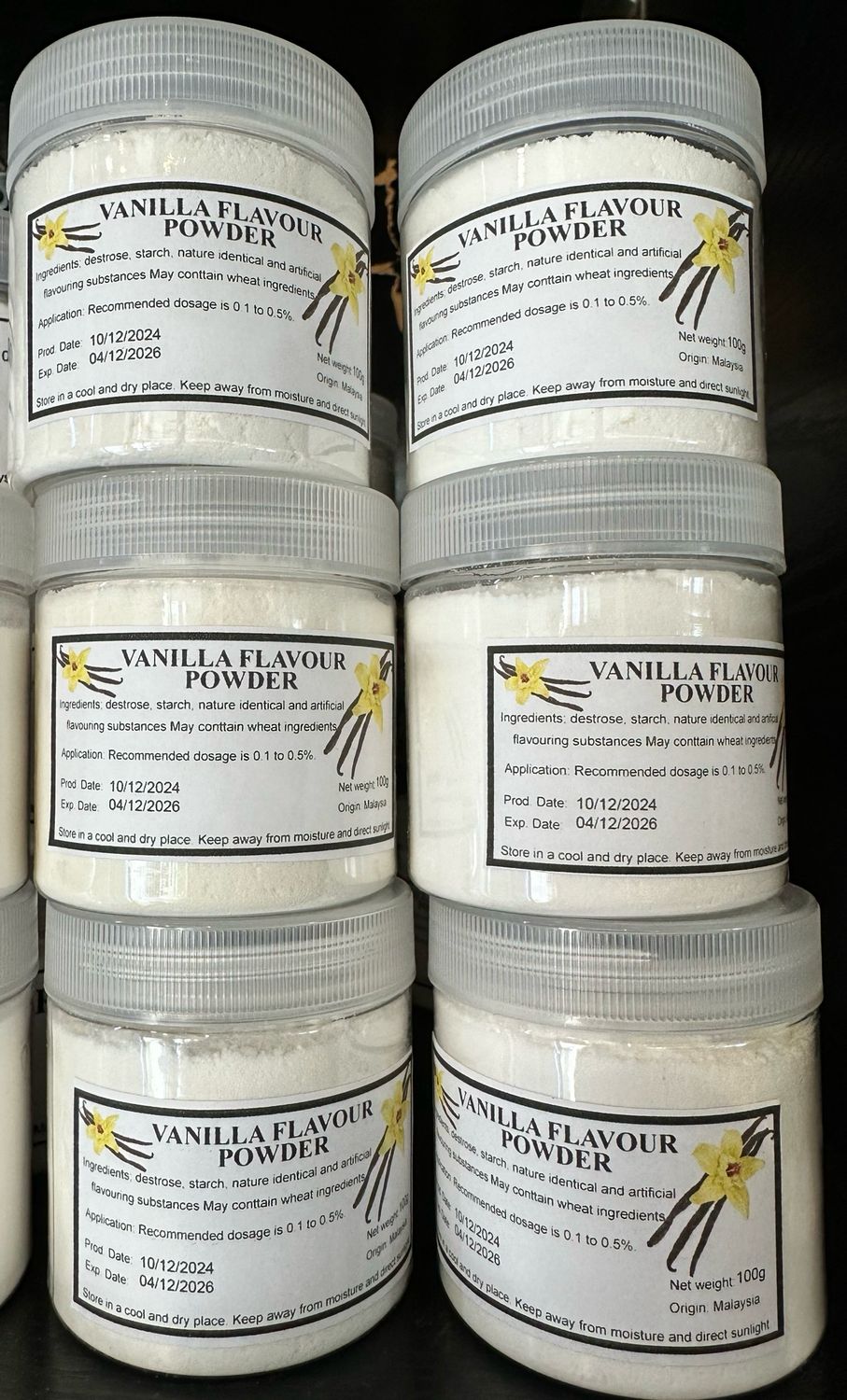 Vanilla Powder 100g