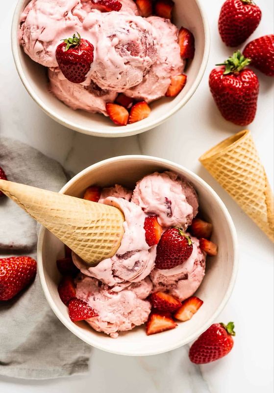 Strawberry Soft Ice cream Powder 1kg
