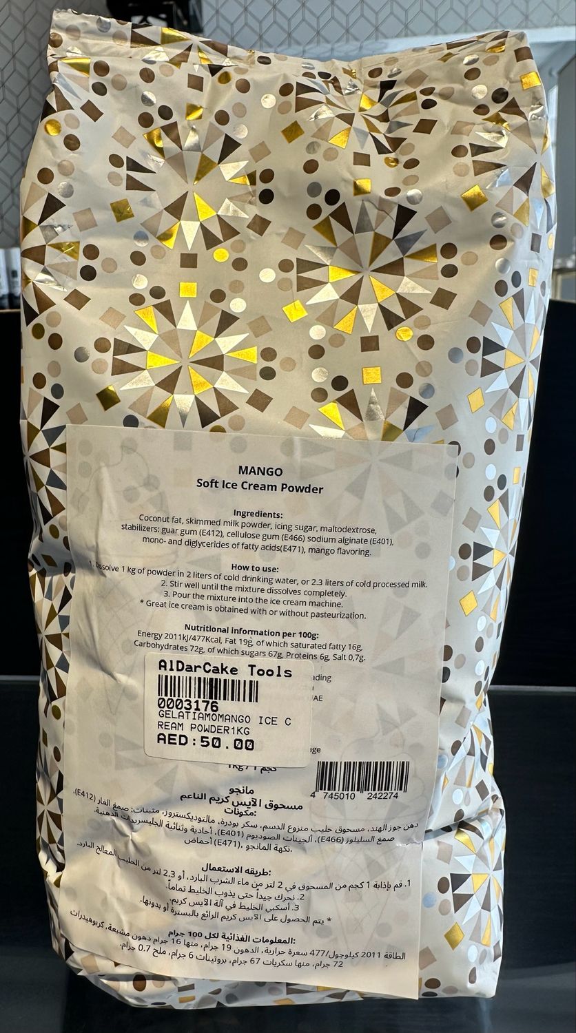Mango Soft Ice cream Powder 1kg