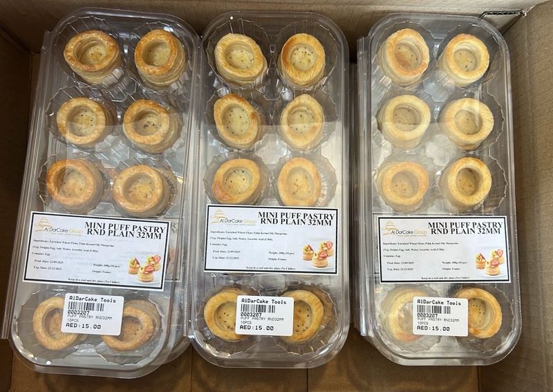 Puff Pastry Mini Round 10pcs