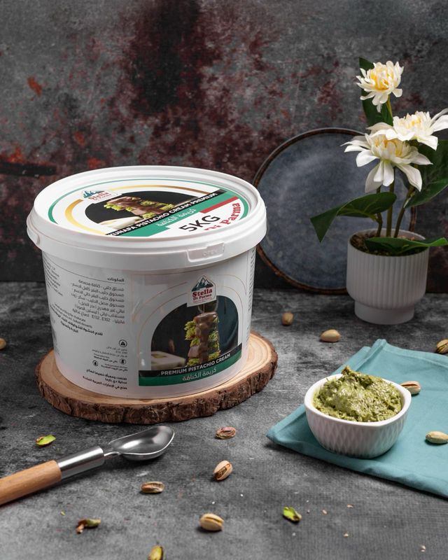 Pistachio Kunafa Cream 5kg