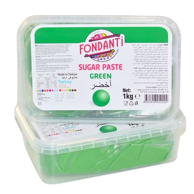 Fondanti Sugar Paste Green 1kg