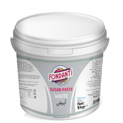 Fondanti Sugar Paste White 5kg