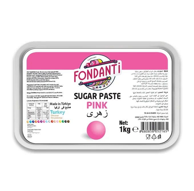 Fondanti Sugar Paste Pink 1kg