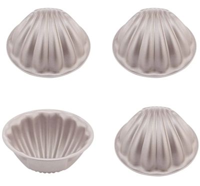 Non-Stick Mini Madeline Pan 3" (4pcs)