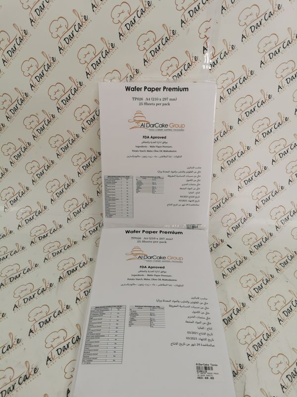 KOPYFORM WAFER PAPER A4 25 SHEETS