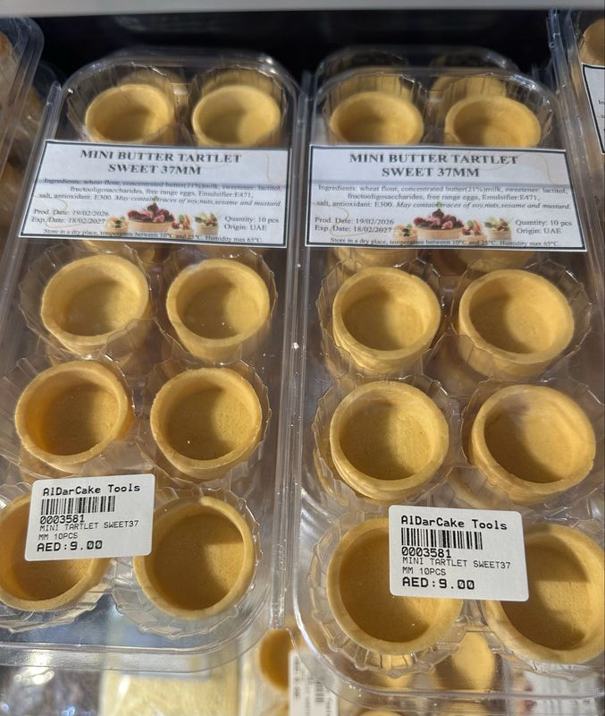 Mini Tart Sweet 37mm 10pcs