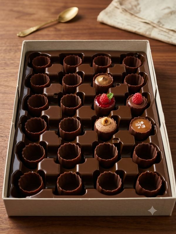 Dobla Thimble Mini Chocolate Cups 72 pcs