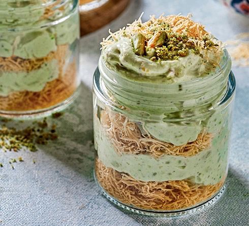 Pistachio Kunafa Cream 500grams