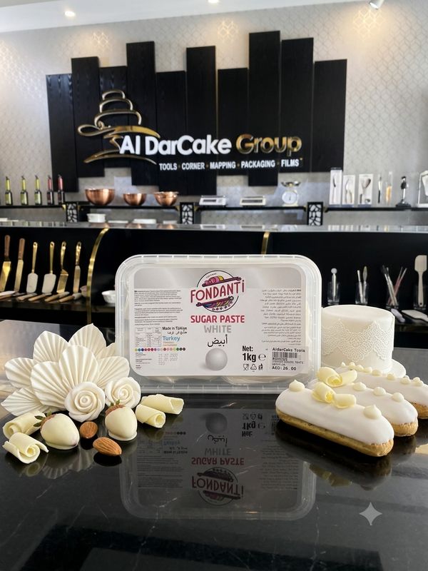Fondanti Sugar Paste White 1kg