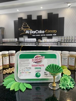 Fondanti Sugar Paste Green 1kg