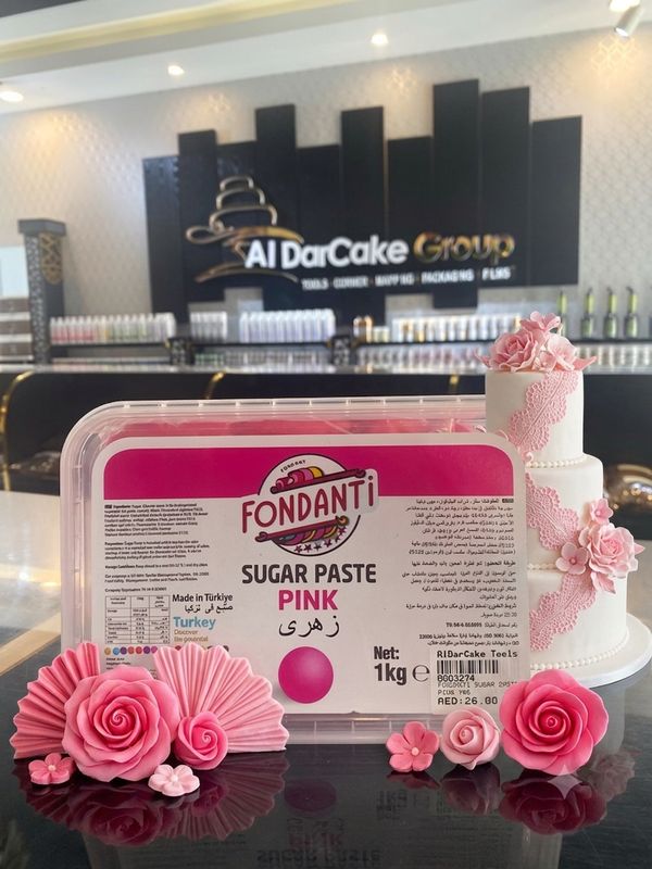 Fondanti Sugar Paste Pink 1kg