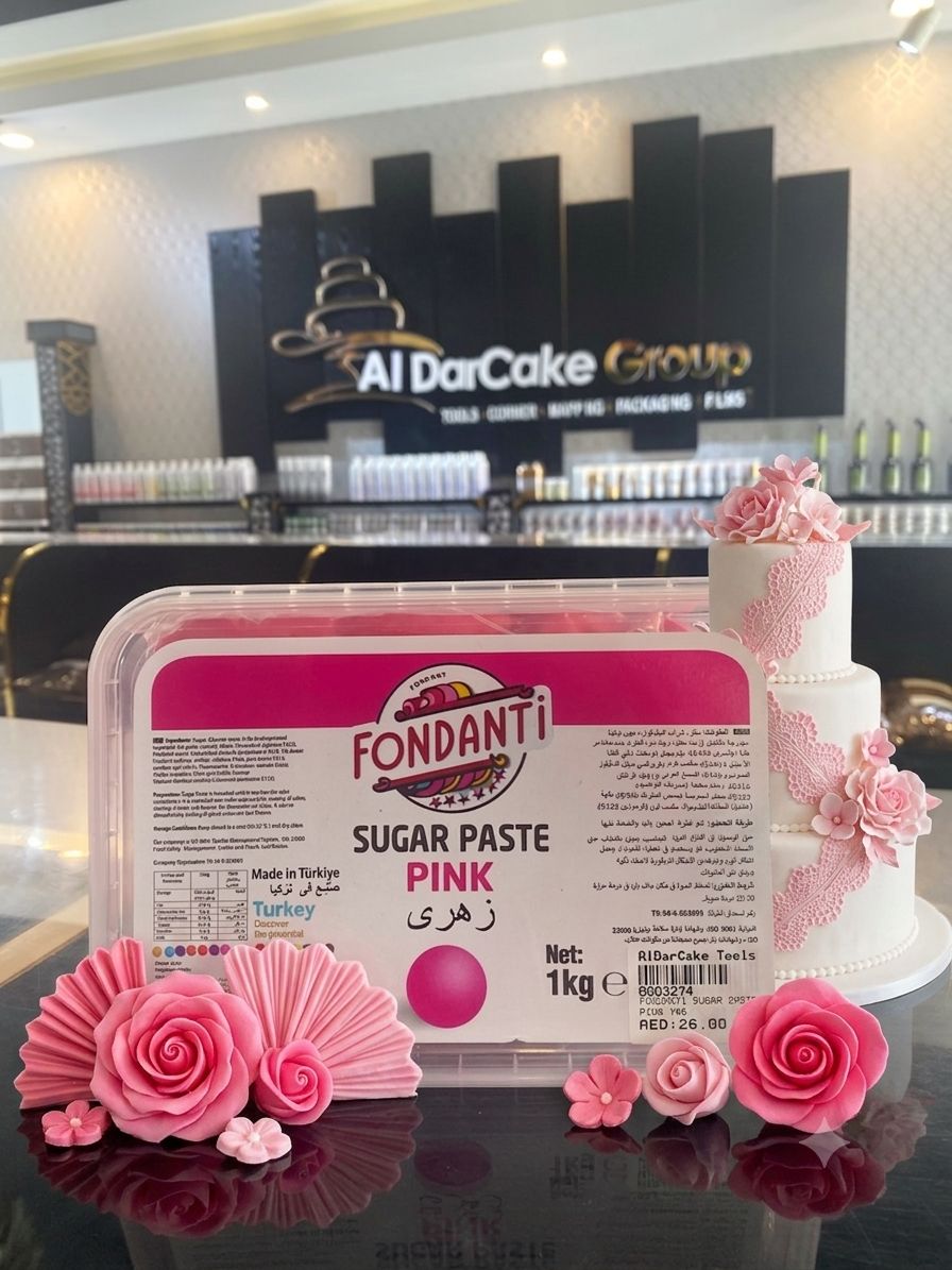 Fondanti Sugar Paste Pink 1kg
