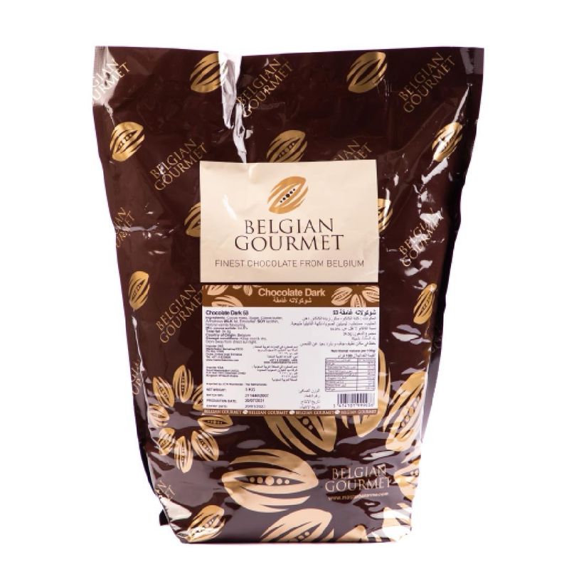 Belgian Gourmet 53% Dark Chocolate 5kg