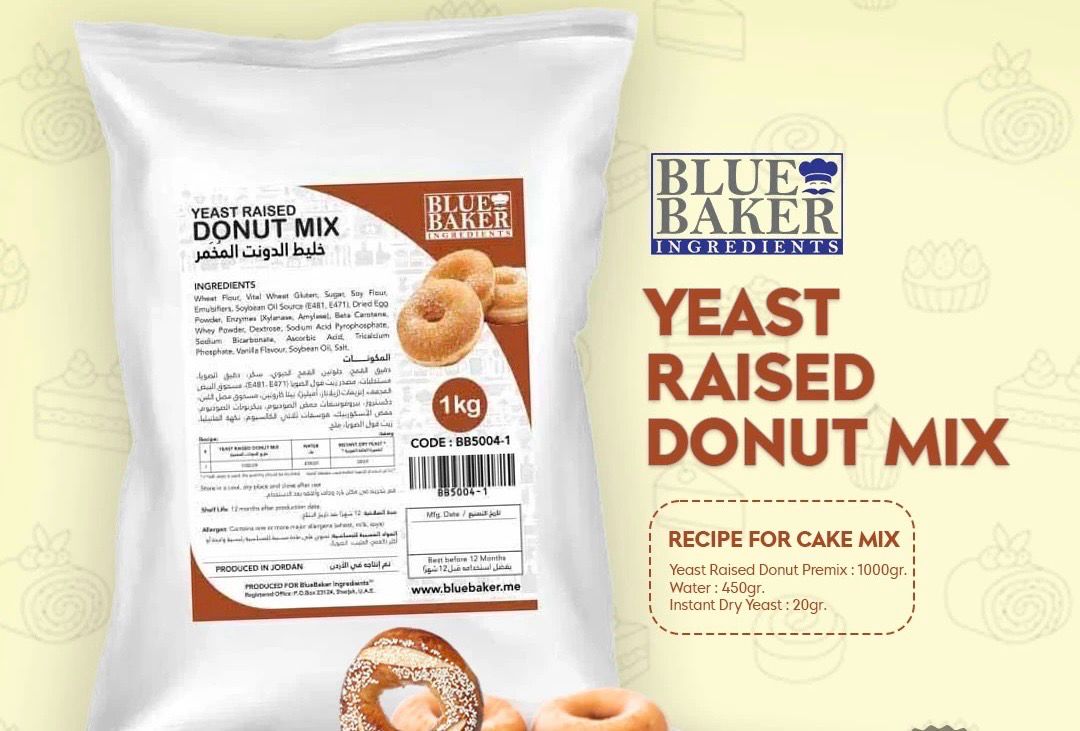 Yeast Raised Donut Mix 1kg
