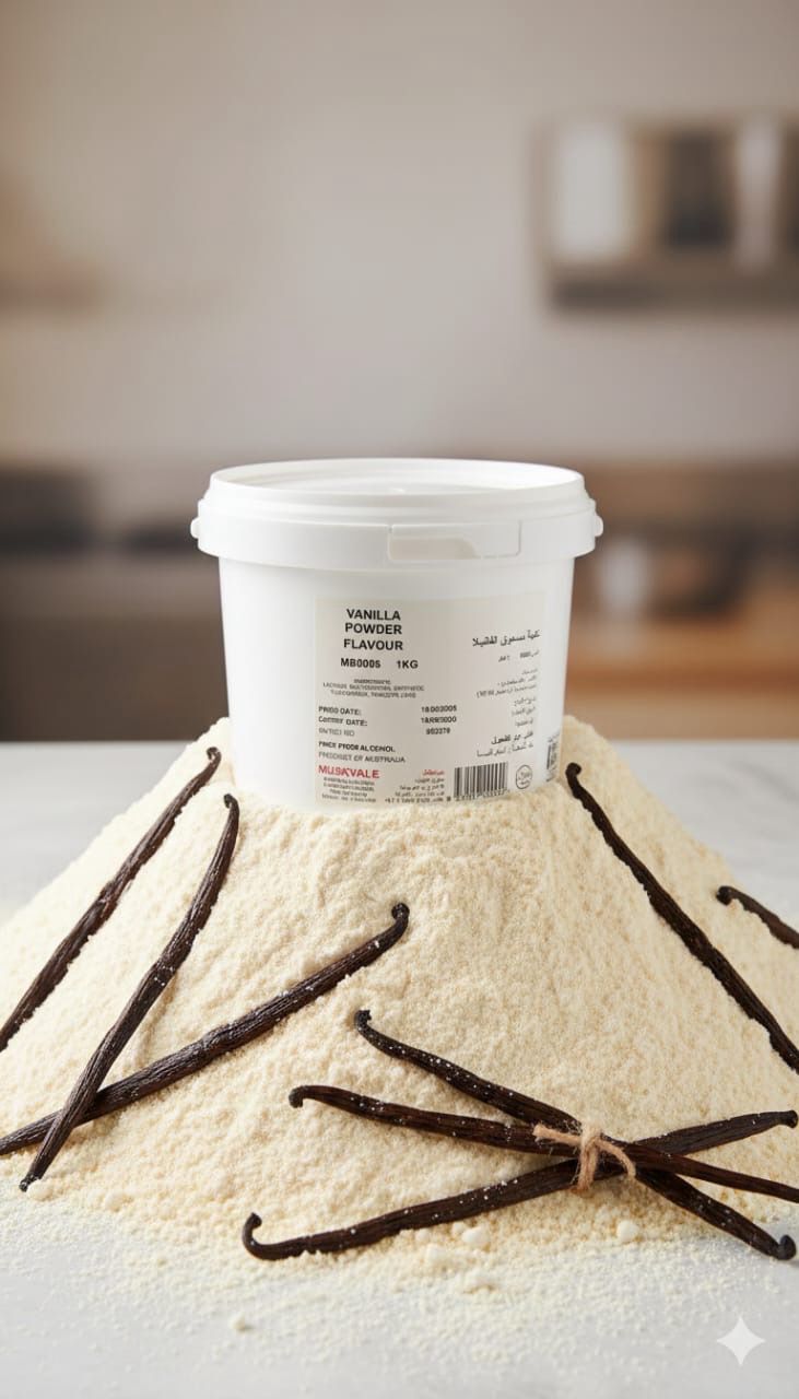 Muskvale Vanilla Powder 1kg