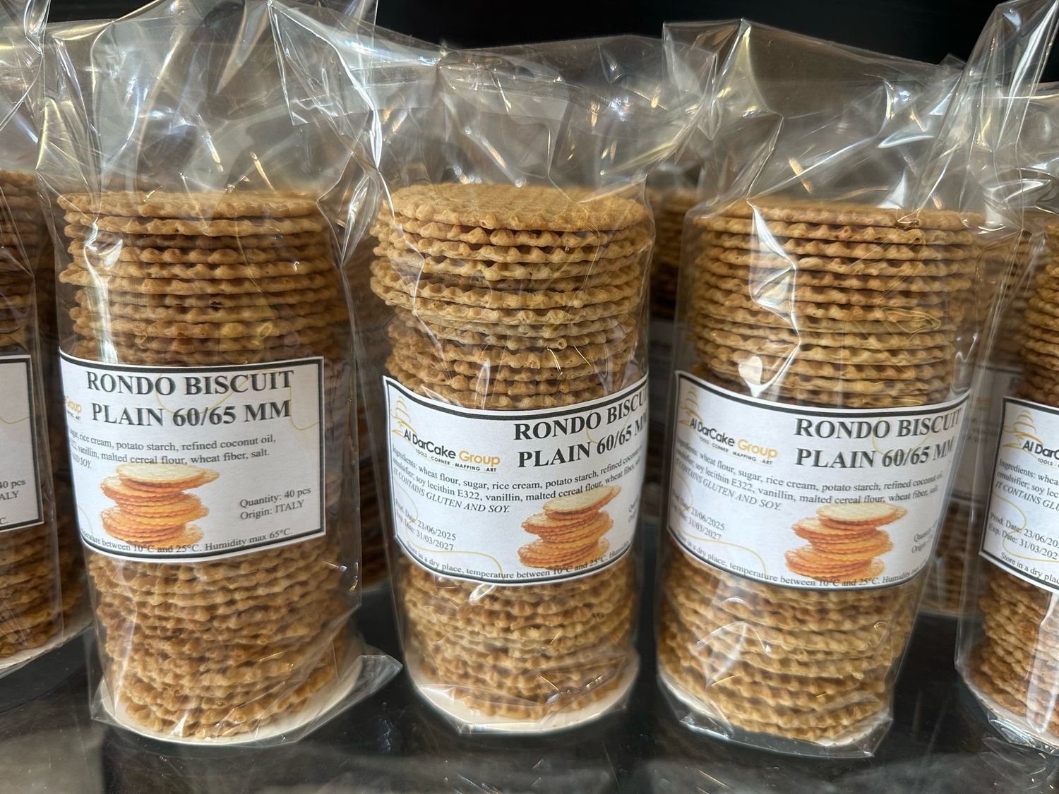 Rondo Biscuit Plain 40pcs