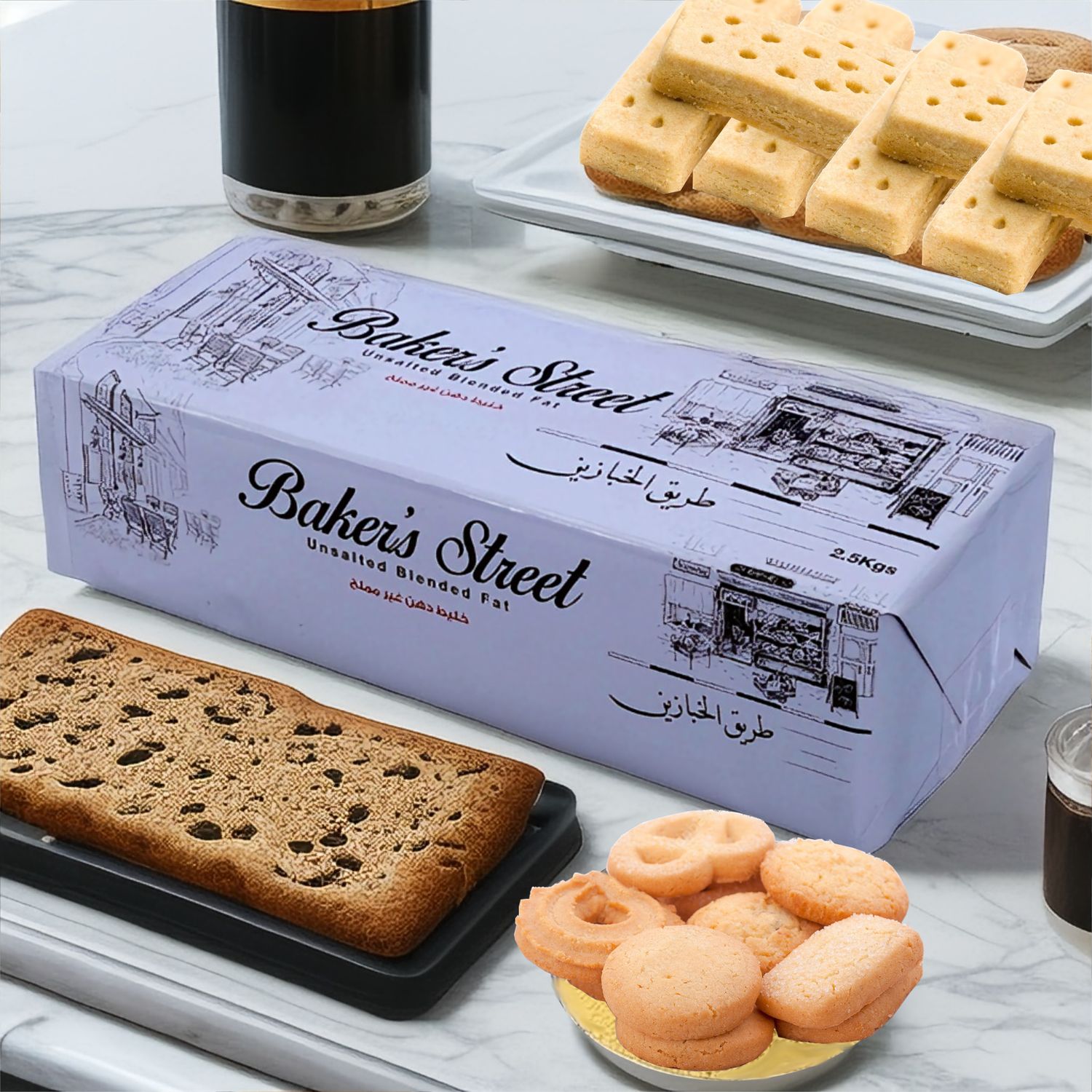 Unsalted Blended Fat Butter 2.5kg