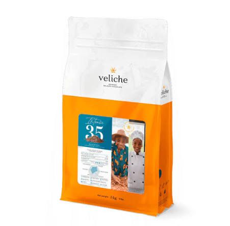 Veliche Intense 35% Milk Chocolate 5kg