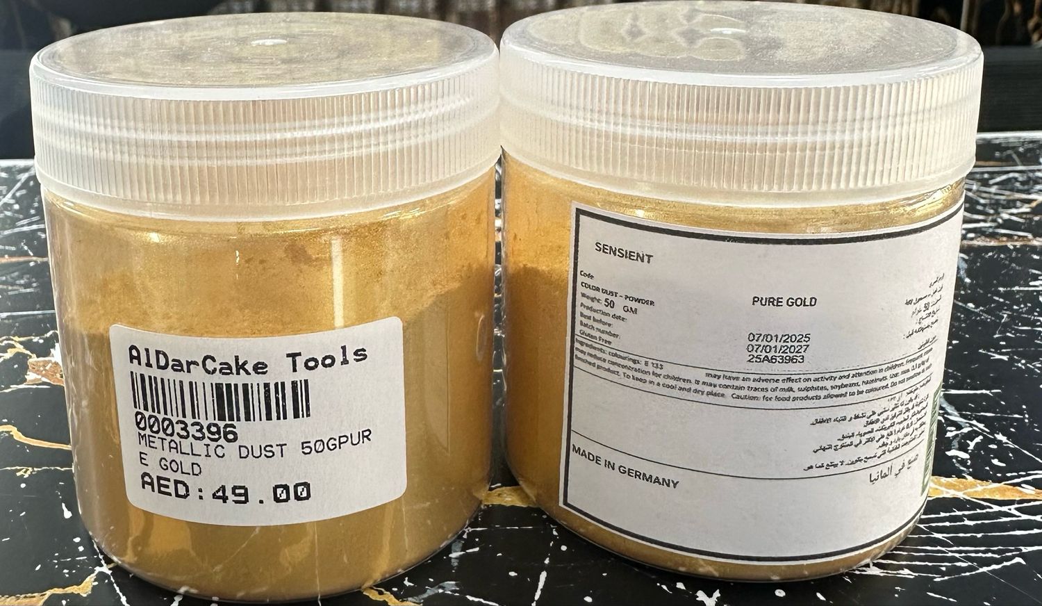 Pure Gold Metallic Dust Powder 50g