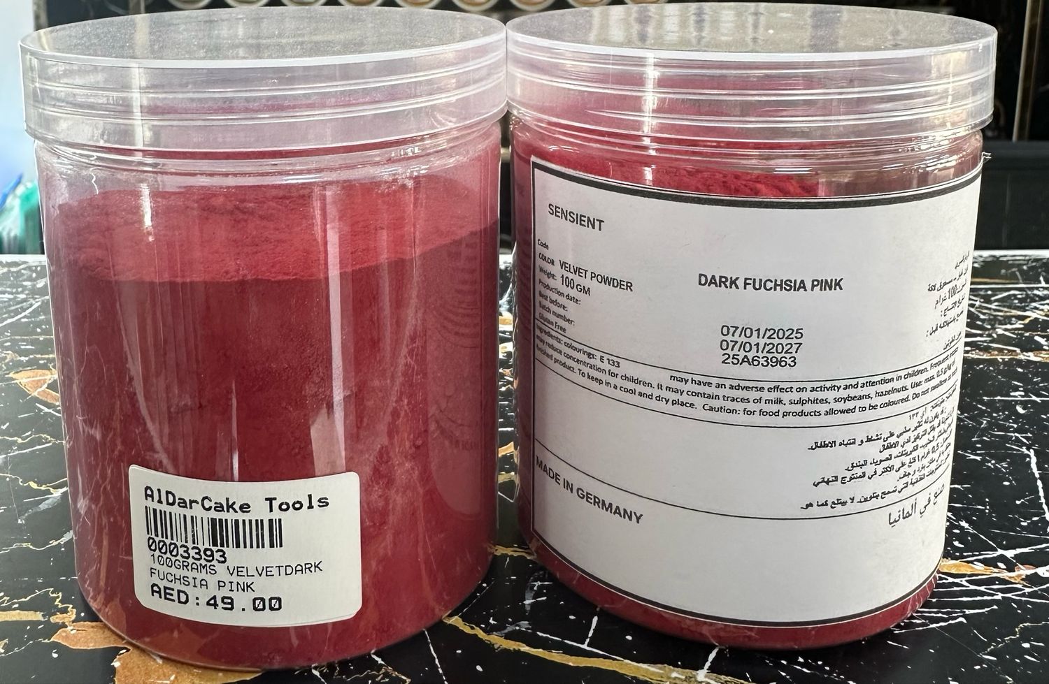 Dark Fucshia Velvet Powder 100g
