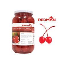 Red Maraschino Cherries w/ Stem 