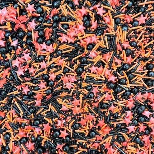 Orange and Black Mix 100g