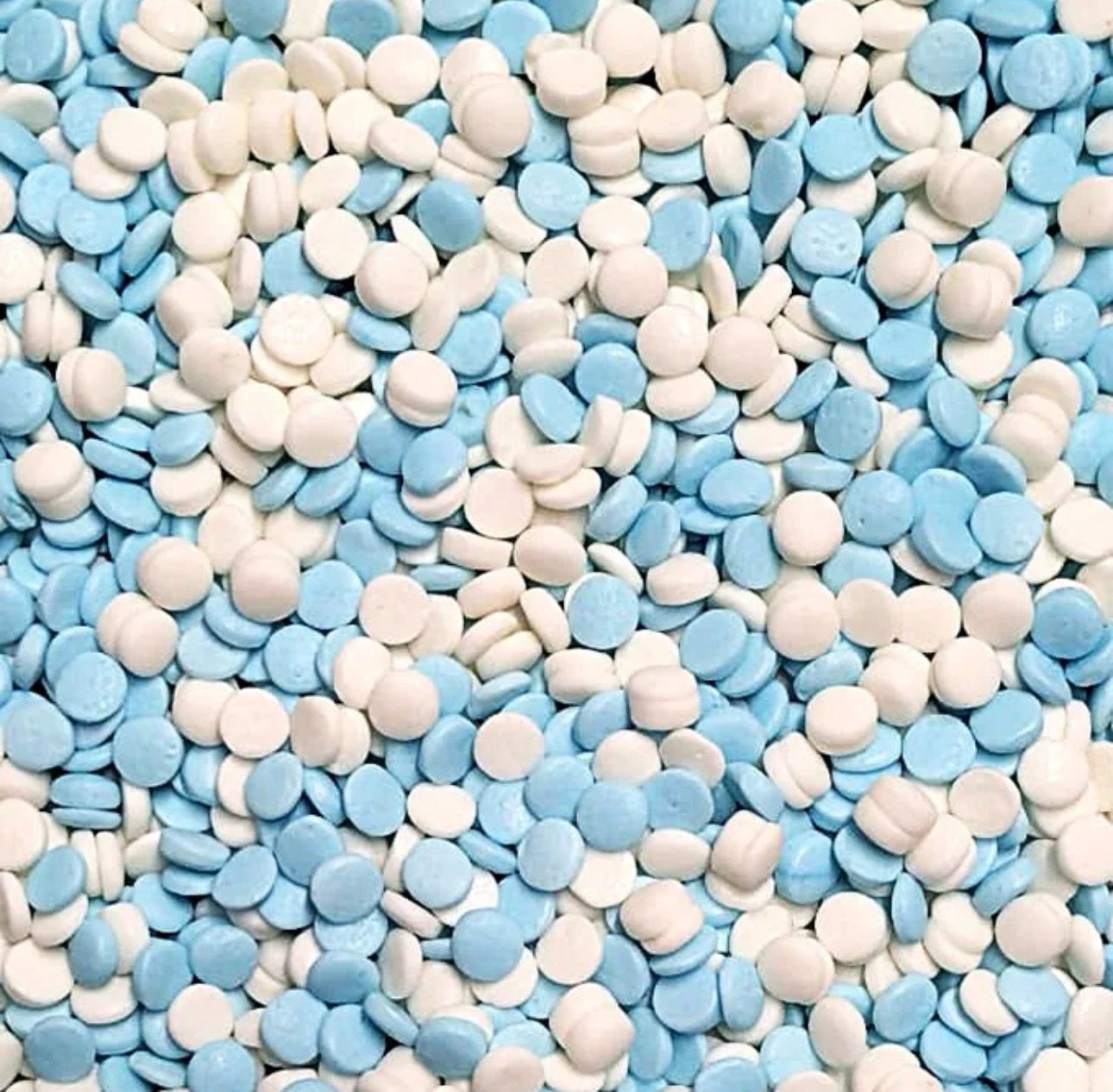 White and Blue Mix 100g
