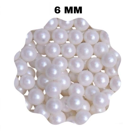 Pearl White 6mm 100g