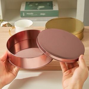 Rose Gold Tin Can 5.5x2