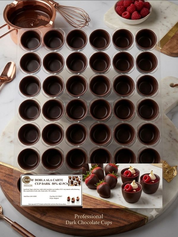 Dobla Ala Carte Cup Dark 50% 42pcs