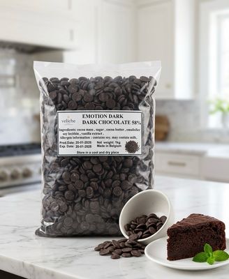 Veliche Dark Chocolate 58% 1kg