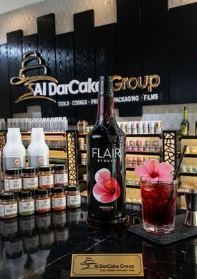 Flair Hibiscus Syrup 1L