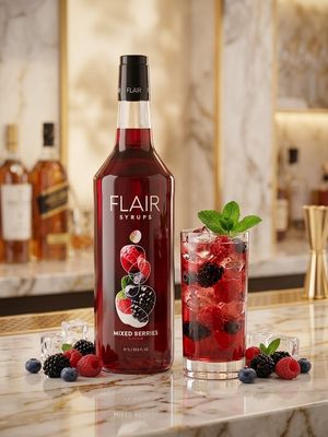 Flair Mixed Berries Syrup 1L
