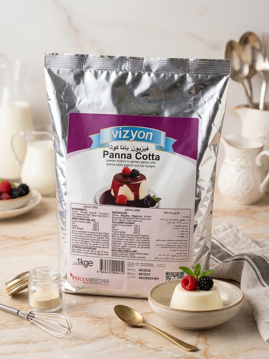 Vizyon Panna Cotta 1kg