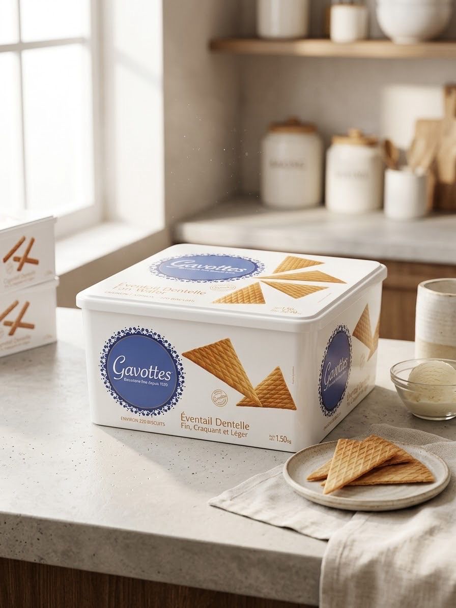 Gavottes Fan Wafer 1.5kg